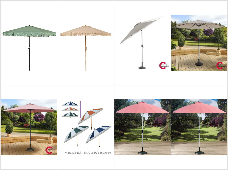 large patio umbrellas ireland KGDJBGSE Garden Umbrella, Windproof Market for Outdoor Beach, 9ft/9ft Garden Umbrellas with Crank and 8 Ribs Heavy Duty Double get Outsunny. 14ft Patio Umbrella Double Sided